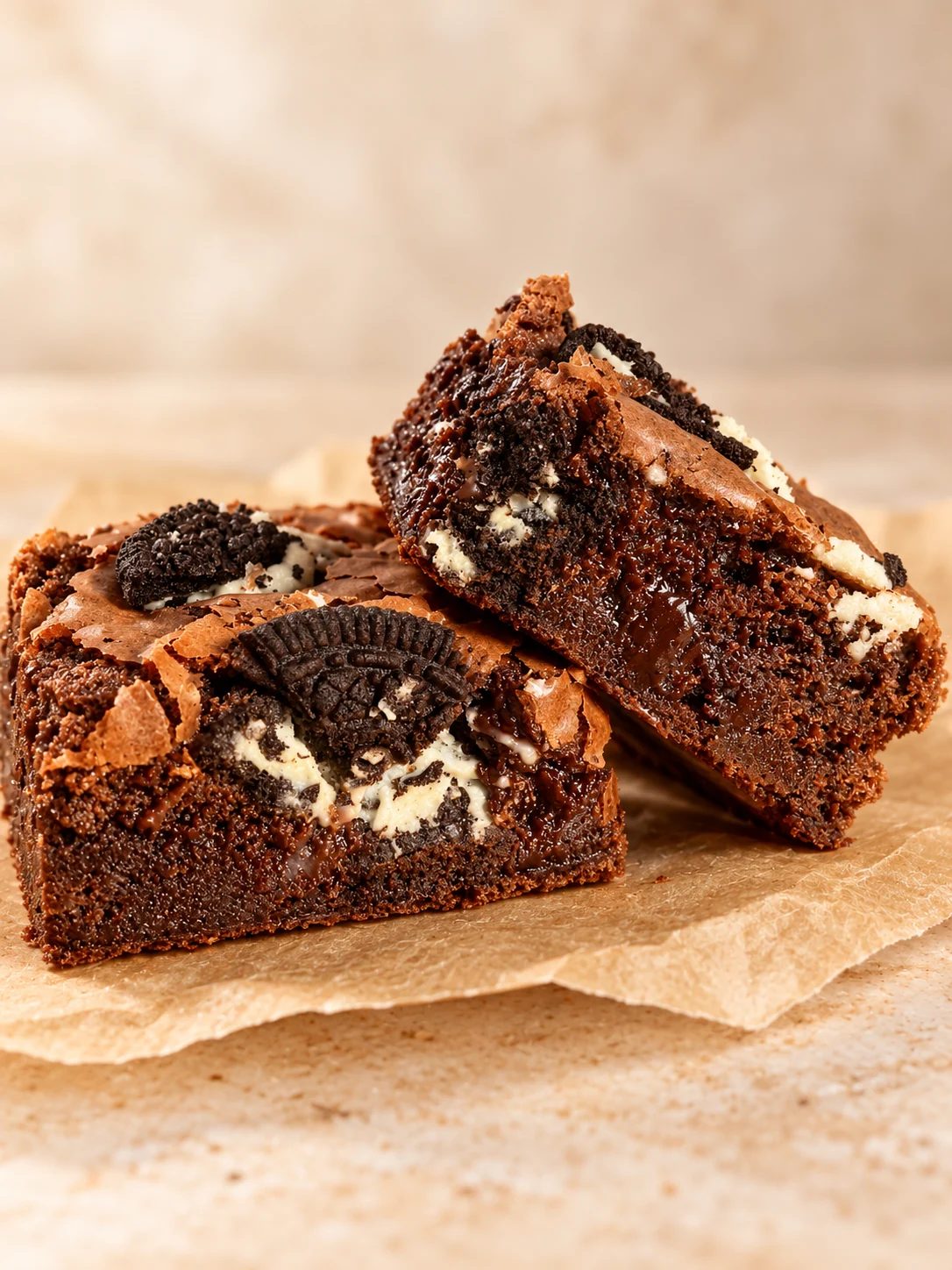 Brownie de Oreo
